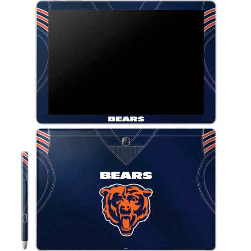 NFL Chicago Bears Team Jersey Galaxy Book 12in Skin